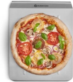 Burnhard Pizzasteen 38 X 30 X 1,5 Cm + Pizzaschep 18 Burnhard Pizzasteen 38 X 30 X 1,5 Cm + Pizzaschep -Keuken Benodigdheden Winkel 1063x1200 2
