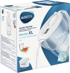 BRITA - Waterfilterkan Marella XL - Wit - 3,5L -Keuken Benodigdheden Winkel 1159x1200