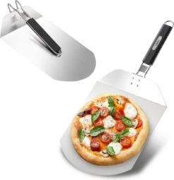 Bighorn Pizzaschep Voor BBQ En Oven-Inklapbare Handgreep -Pizzasnijder- Edelstaal -geschikt Als Broodschep En Ovenschep - SRPT01 -Keuken Benodigdheden Winkel 1163x1200 4