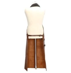 Old West BBQ Schort Barbecue Schort Leer - Cognac Bruin -Keuken Benodigdheden Winkel 1183x1200 6