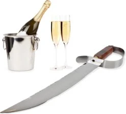 Dymund® Sabreer Sabel - RVS - Professioneel Champagnesabel - Incl. Bewaardoos - 44,5 Cm