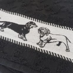 DDDDD Saar - 2x Theedoek & 2x Keukendoek - Black -Keuken Benodigdheden Winkel 1200x1200 1011