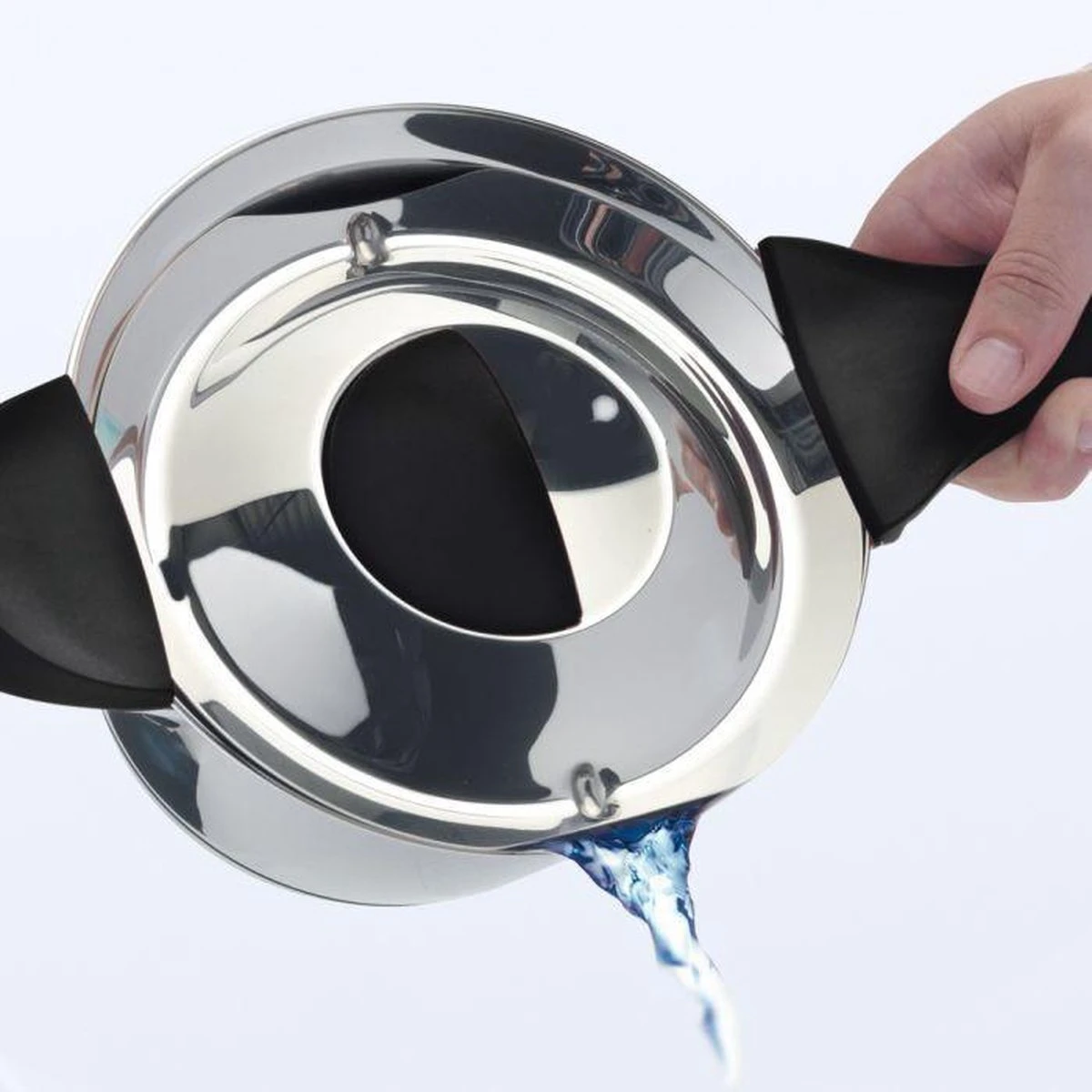 BK Q-linair Classic Pannenset - 5 Delig - RVS - Veilig Afgietsysteem - Inductie 10 BK Q-linair Classic Pannenset - 5 Delig - RVS - Veilig Afgietsysteem - Inductie - Afbeelding 10