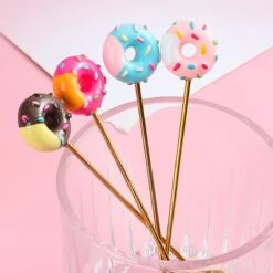 Gebaksvorkjes Donut Set Van 4 Taartvorkjes - Goud -Keuken Benodigdheden Winkel 1200x1200 454