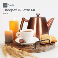 Vaja® Theepot Juliette Rosé Dubbelwandig -Keuken Benodigdheden Winkel 1200x1200 602
