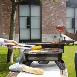 Princess 112252 Hybride Barbecue – Elektrische BBQ - Tafelmodel - 2000W - 44x 29cm - Gebruik Elektrisch Of Met Kolen -Keuken Benodigdheden Winkel 1200x1200 722