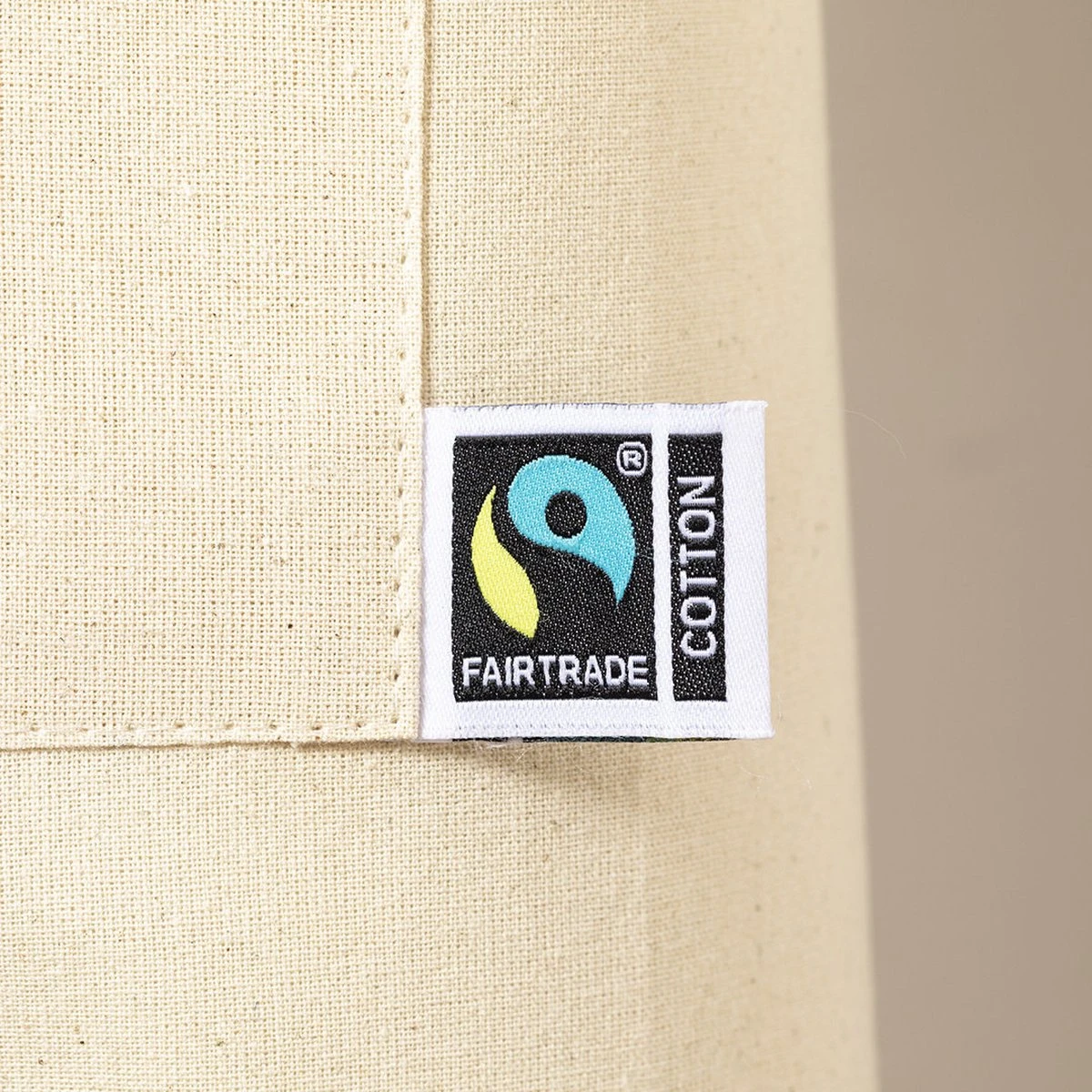 Keukenschort - Kookschort - Voor Mannen En Vrouwen - Fairtrade Katoen - Beige 2 Keukenschort - Kookschort - Voor Mannen En Vrouwen - Fairtrade Katoen - Beige - Afbeelding 2