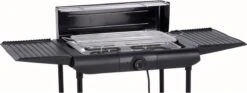 Excellent Electrics Elektrische Barbecue - Grilloppervlak (LxB) 36x24 Cm - 2000W - Zwart 13 Excellent Electrics Elektrische Barbecue - Grilloppervlak (LxB) 36x24 Cm - 2000W - Zwart -Keuken Benodigdheden Winkel 1200x453 1