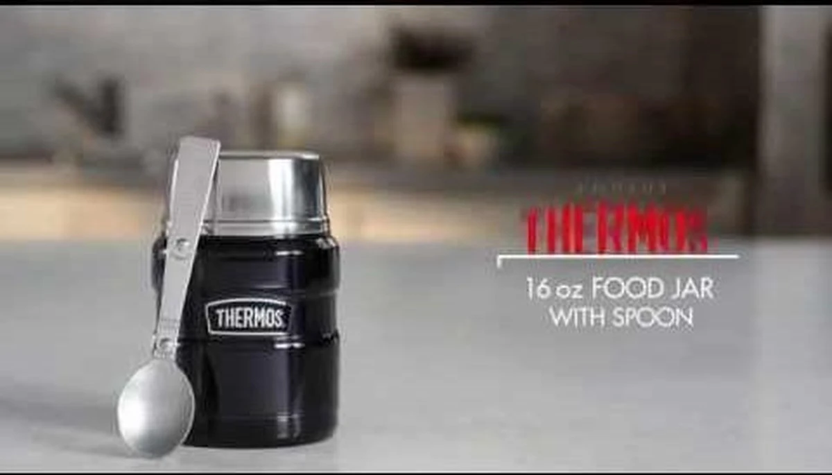 Thermos King Voedseldrager - 450 Ml - Blauw 6 Thermos King Voedseldrager - 450 Ml - Blauw - Afbeelding 6