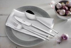 Sola Bestekset Montreux - Modern - 12 Persoons - 100 Delig - Zilverwit Edelstaal 18/10 - RVS - Zilver 5 Sola Bestekset Montreux - Modern - 12 Persoons - 100 Delig - Zilverwit Edelstaal 18/10 - RVS - Zilver -Keuken Benodigdheden Winkel 1200x801 9