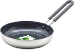 GreenPan Mini Koekenpan 14cm - Zilver - Inductie - PFAS-vrij -Keuken Benodigdheden Winkel 1200x811