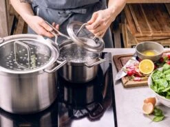 BK Q-linair Master Glas Pannenset - 5-delig - Glazen Deksel - Veilig Afgietsysteem - Inductie 32 BK Q-linair Master Glas Pannenset - 5-delig - Glazen Deksel - Veilig Afgietsysteem - Inductie -Keuken Benodigdheden Winkel 1200x900 14