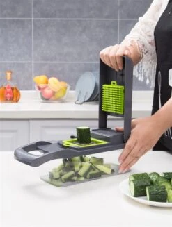Merkloos Mandoline – Multifunctionele Groentesnijder – Nicer Dicer 10 Merkloos Mandoline – Multifunctionele Groentesnijder – Nicer Dicer -Keuken Benodigdheden Winkel 907x1200
