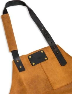 Leren Schort – Soepel Licht Bruin Leer - Barbecueschort - Kokschort - Kookschort – Keukenschort Man – 81 X 56 Cm 6 Leren Schort – Soepel Licht Bruin Leer - Barbecueschort - Kokschort - Kookschort – Keukenschort Man – 81 X 56 Cm -Keuken Benodigdheden Winkel 915x1200